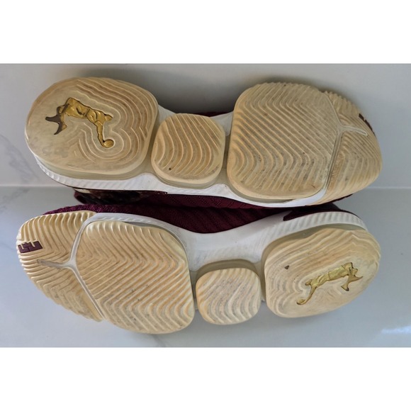 Nike LeBron 16 King James Team Red Animal Print AO2588-601 Men's Size 13 - Picture 5 of 7